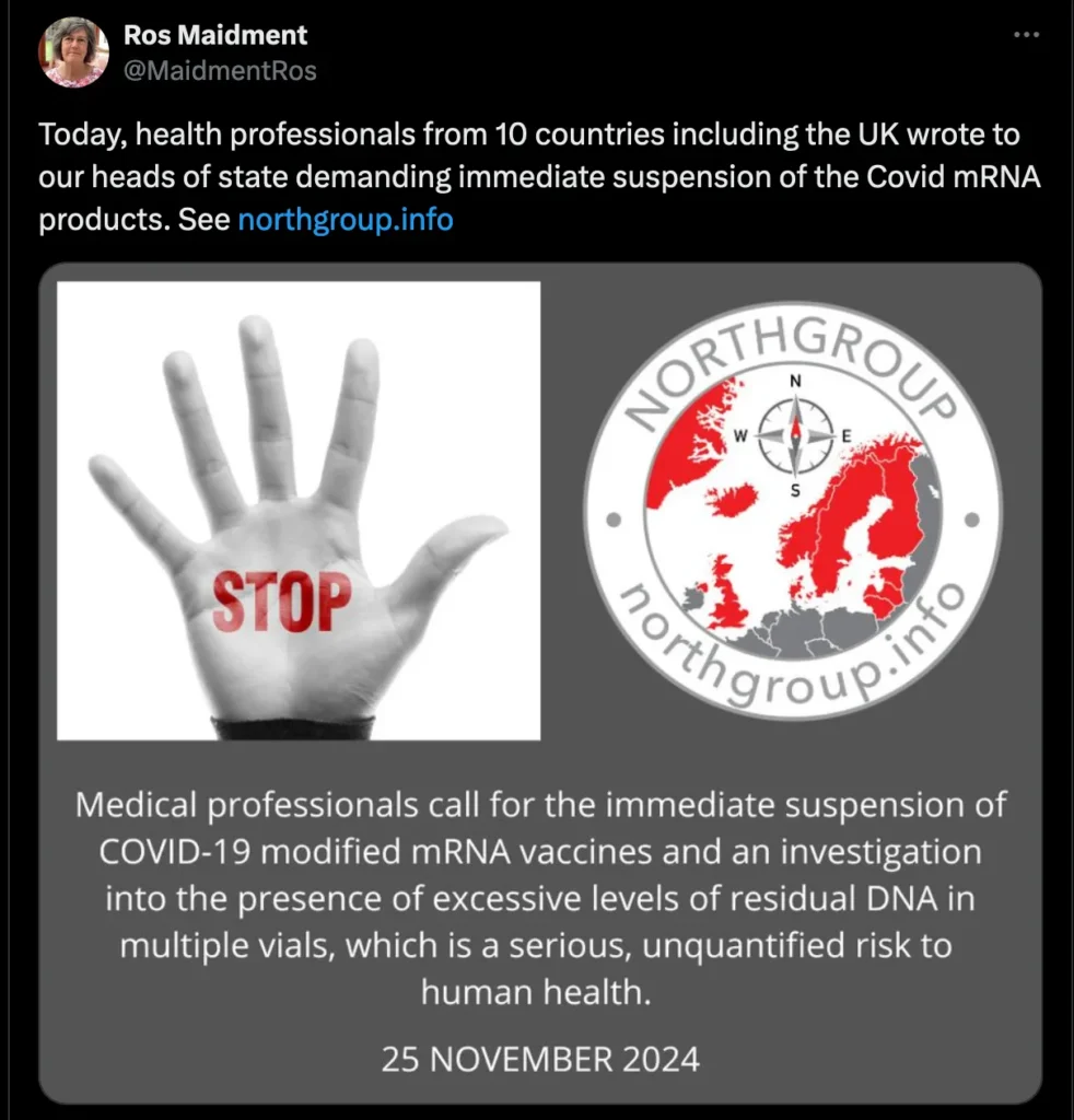 BREAKING: Expertenkoalition fordert sofortigen Stopp von mRNA-Impfstoffen in 10 europäischen Ländern 3 BREAKING: Expertenkoalition fordert sofortigen Stopp von mRNA-Impfstoffen in 10 europäischen Ländern- 3