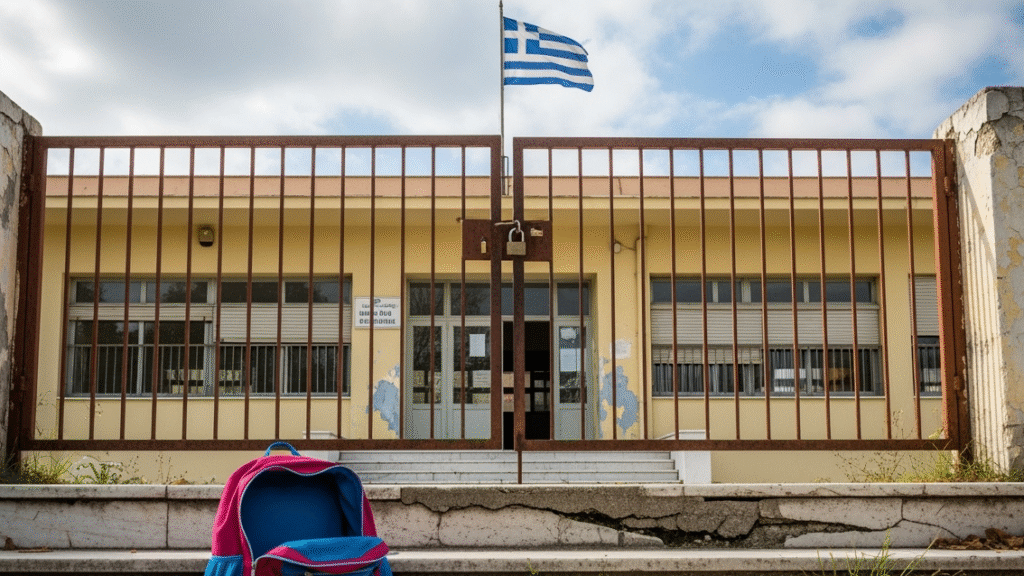 Greece without children: hundreds of schools close - entire regions die out 7 Greece without children: hundreds of schools close – entire regions die out
