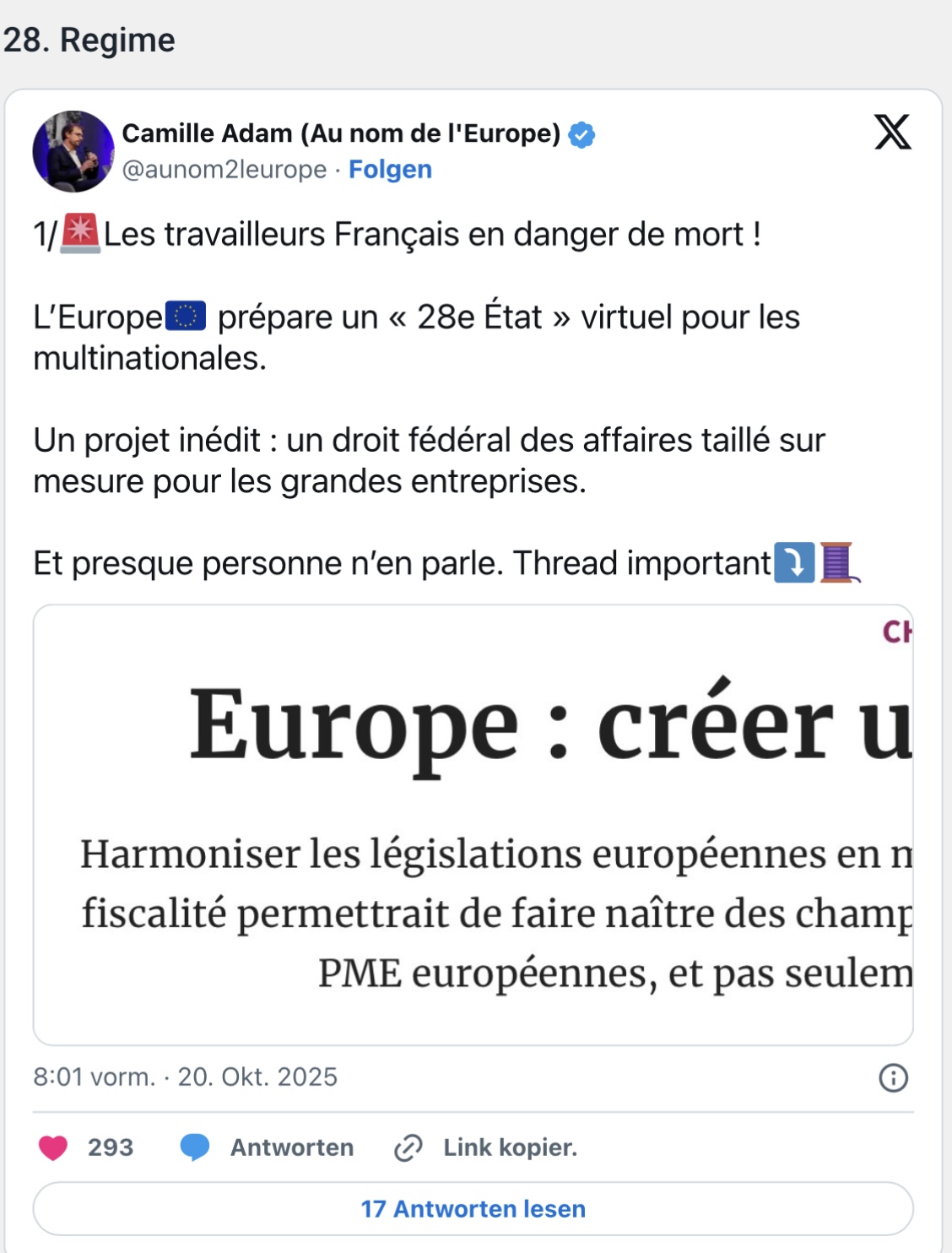 Das 28. Regime: EU plant eigenen Staat für Konzerne 3 Das 28. Regime: EU plant eigenen Staat für Konzerne- 3